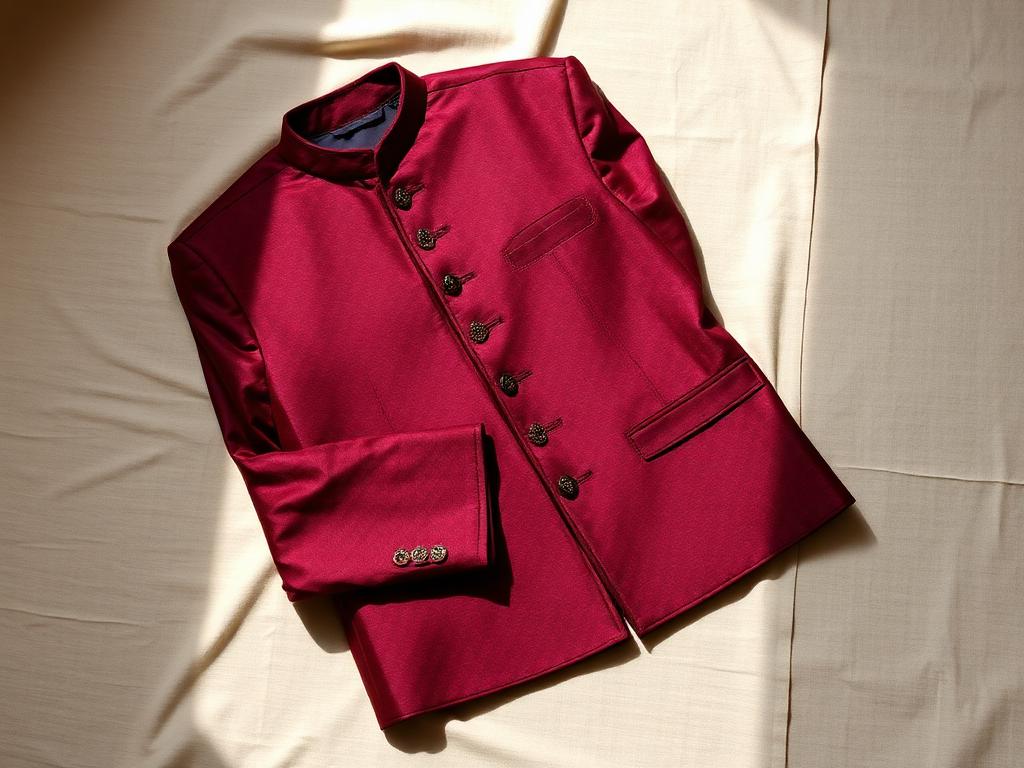 Jacquard Nehru Jacket